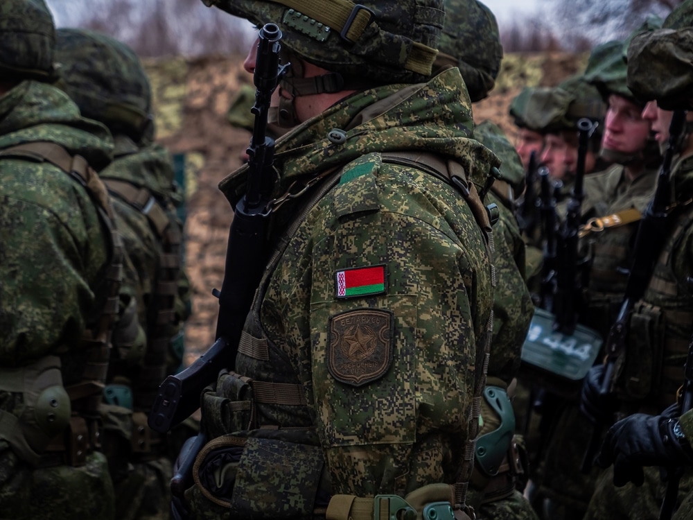 Soldiers of the Belarusian Armed Forces