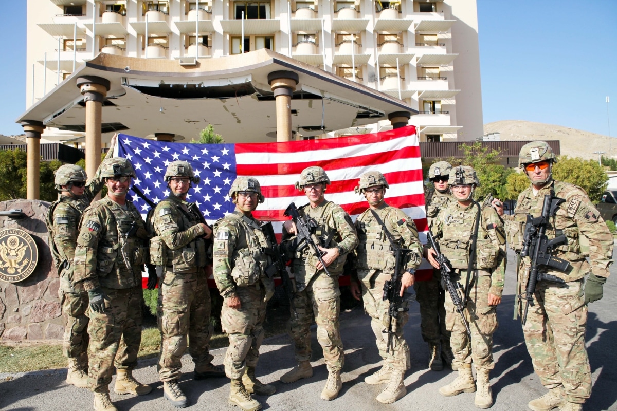 U.S. soldiers with Delta Company, 1st Battalion, 5th Cavalry Regiment, 2nd Brigade Combat Team