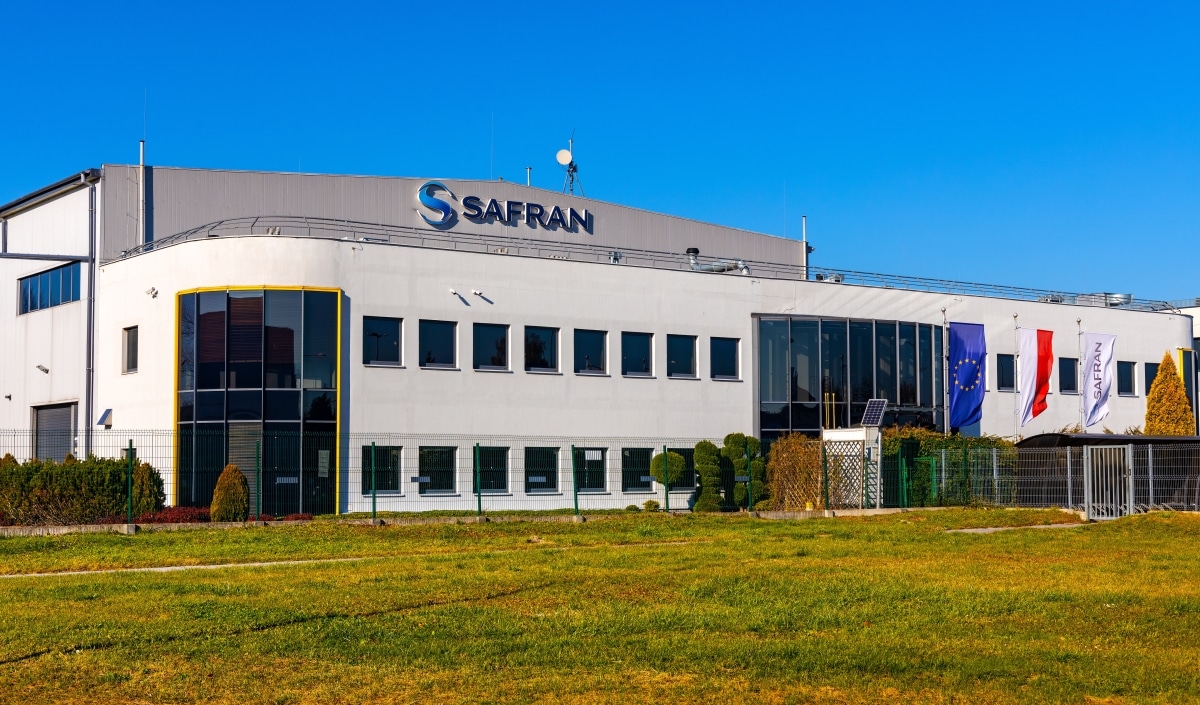 Sedziszow Malopolski, Poland - November 1, 2021: Safran Transmission Systems production plant