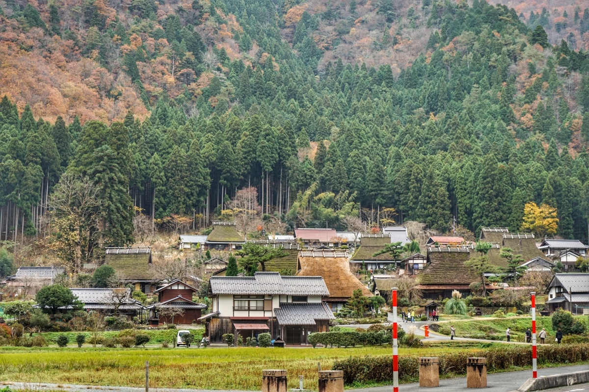 Gushan village near Kyoto, Japan