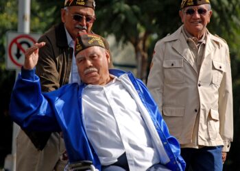 Military Veterans in Parade