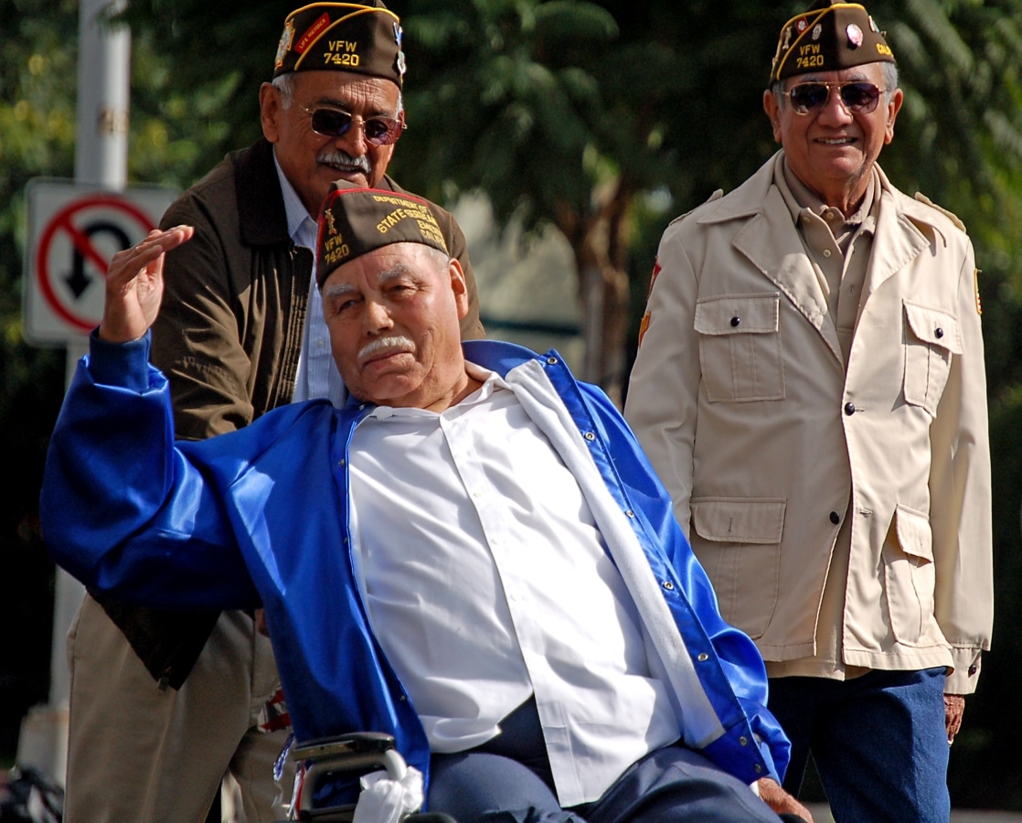 Military Veterans in Parade