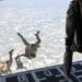 U.S. Special Operations members perform a free fall jump into Normandy, France, for the 79th anniversary of D-Day, in Cherbourg, France, June 4, 2023. Seventy-nine years later, the bravery and heroism by all Allies during World War II continue to resonate with U.S. forces in Europe