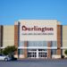 Houston, Texas USA 08-22-2019: Burlington storefront in Humble, Texas. Founded in 1972 it is a discount department store located in over 40 states in the US and Puerto Rico.