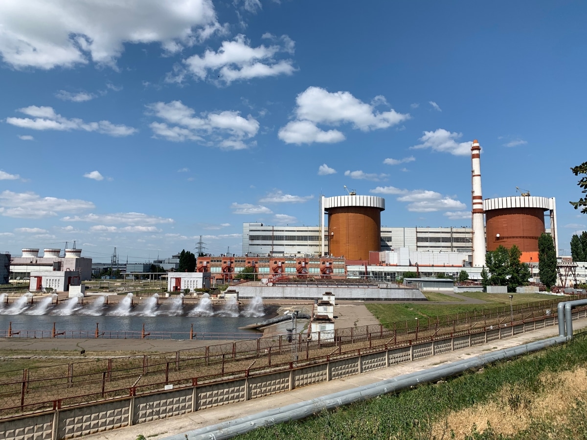 South Ukrainian nuclear power plant in Ukraine.