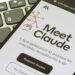 Portland, OR, USA - May 7, 2023: Webpage of Claude, a ChatGPT-like AI assistant developed by Anthropic, the AI startup co-founded by former employees of OpenAI, is seen on its corporate website.