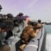 West Coast based Naval Special Warfare assets participate in an international maritime training evolution.