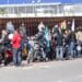 Shymkent, KAZAKHSTAN - APRIL 23, 2016: Bikes on the Opening of biker season in Shymkent, APRIL 23, 2016