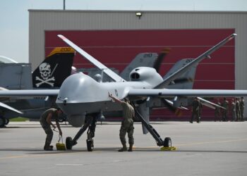 Members of 119th Wing participate in Victory Hooligan Exercise at the North Dakota Air National Guard Base in Fargo, ND on June 6, 2021.