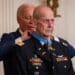 President Joseph R. Biden Jr. presents the Medal of Honor to former U.S. Army Capt. Larry L. Taylor during a ceremony at the White House in Washington, D.C., Sept. 5, 2023.