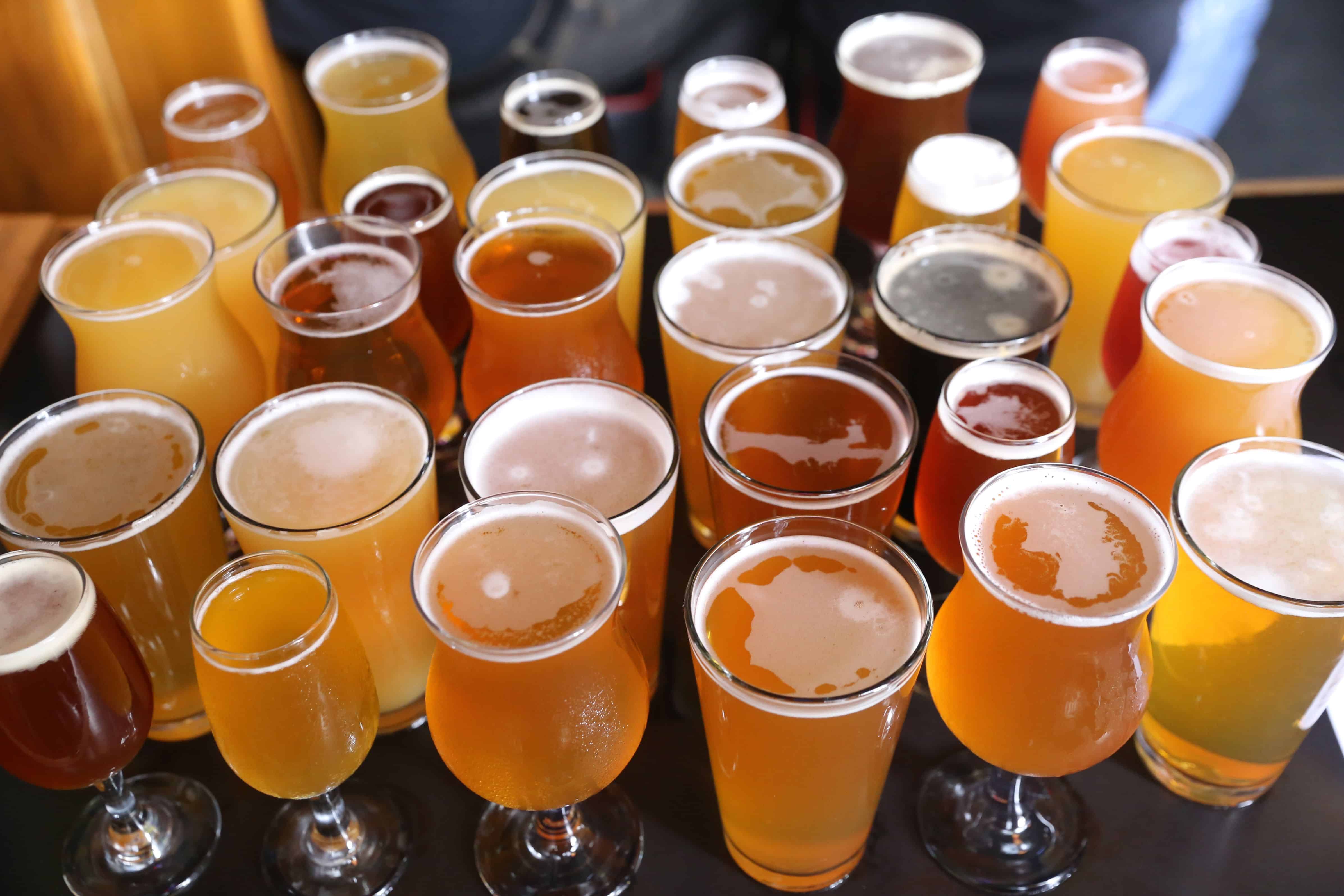 Assorted Craft Beer Varieties - IPA's, Stouts, Lagers, Sours and More
