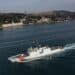 United States Coast Guard vessel transits Istanbul Strait towards the Black Sea, April 2021in Turkey