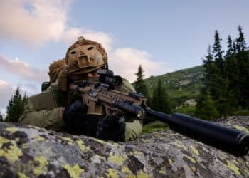 Soldiers on Mountain operations