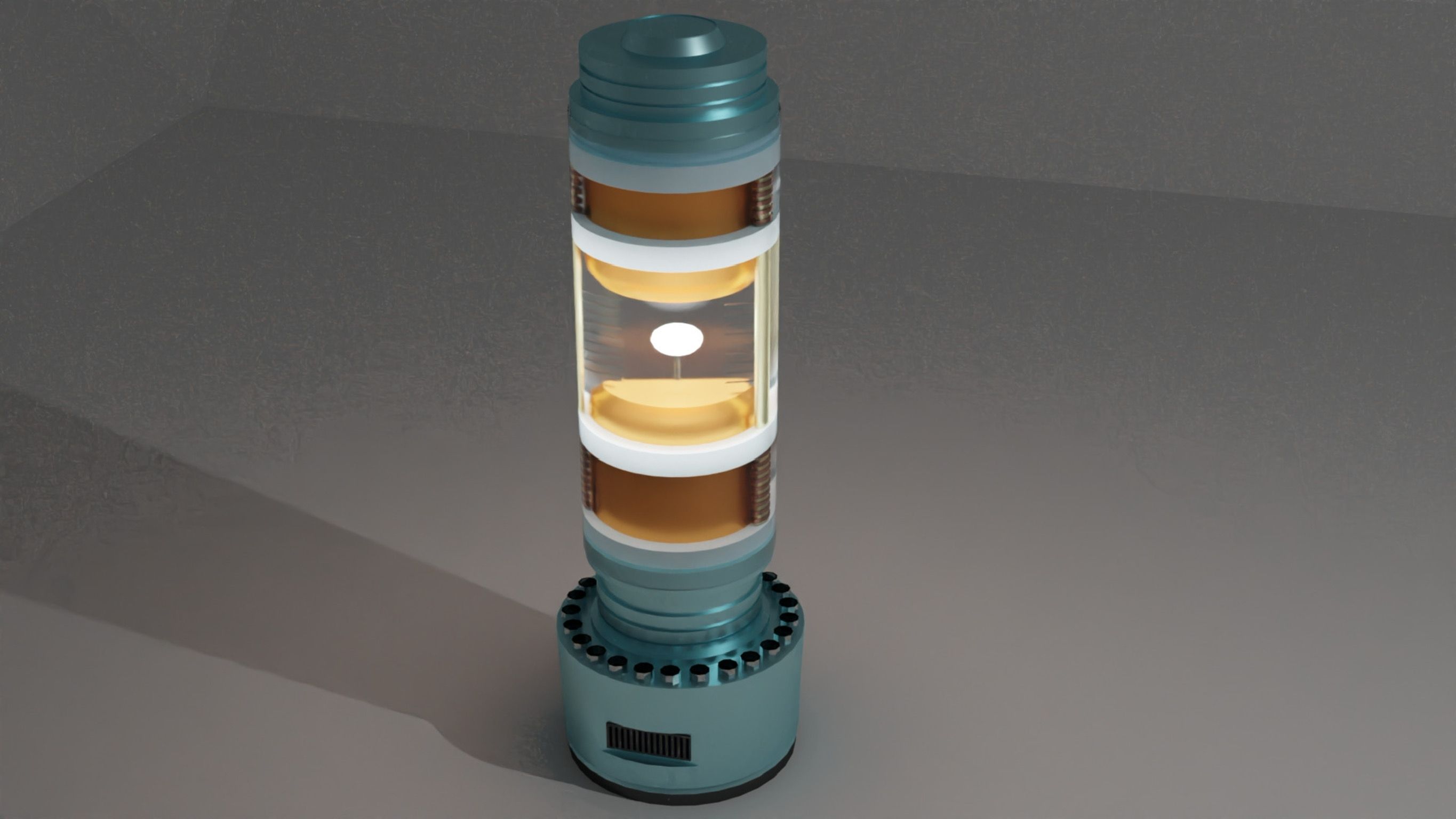 3D model of anti-matter container