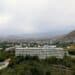 Kabul, Afghanistan - July 25, 2023: Aerial view of Intercontinental Hotel Kabul