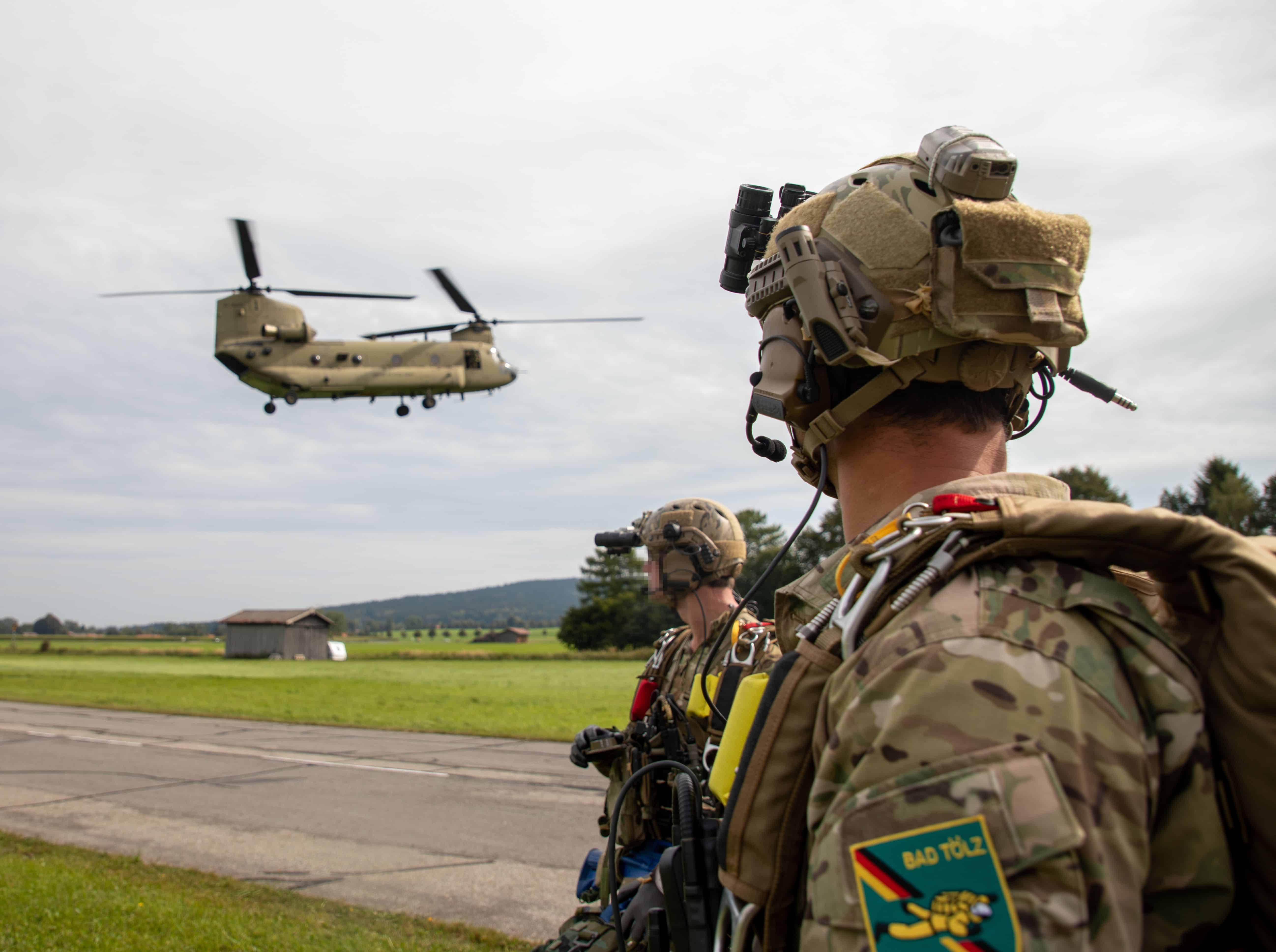 U.S. Special Operations Command Europe Soldiers from 10th Special Forces Group conduct High Altitude High Opening (HAHO) and High Altitude Low Opening (HALO) training, designed to enhance the readiness of Airborne troops to meet and defeat any challenge on the modern battlefield, in Bad Tölz, Germany September 15, 2021.