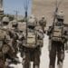 Kajaki, Afghanistan - April 22, 2012: US Marines prepare for a combat patrol.