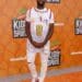 Andre Drummond at the Nickelodeon Kids' Choice Sports Awards 2016 held at the UCLA's Pauley Pavilion in Westwood, USA on July 14, 2016.