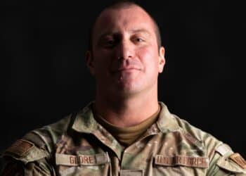 Senior Airman Garret Glore enlisted in the U.S. Air Force with a purpose: save lives and combat evil.