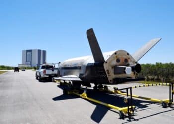 The Air Force's X-37B Orbital Test Vehicle mission 4 landed at NASA 's Kennedy Space Center Shuttle Landing Facility May 7, 2017. Managed by the Air Force Rapid Capabilities Office, the X-37B program is the newest and most advanced re-entry spacecraft that performs risk reduction, experimentation and concept of operations development for reusable space vehicle technologies.