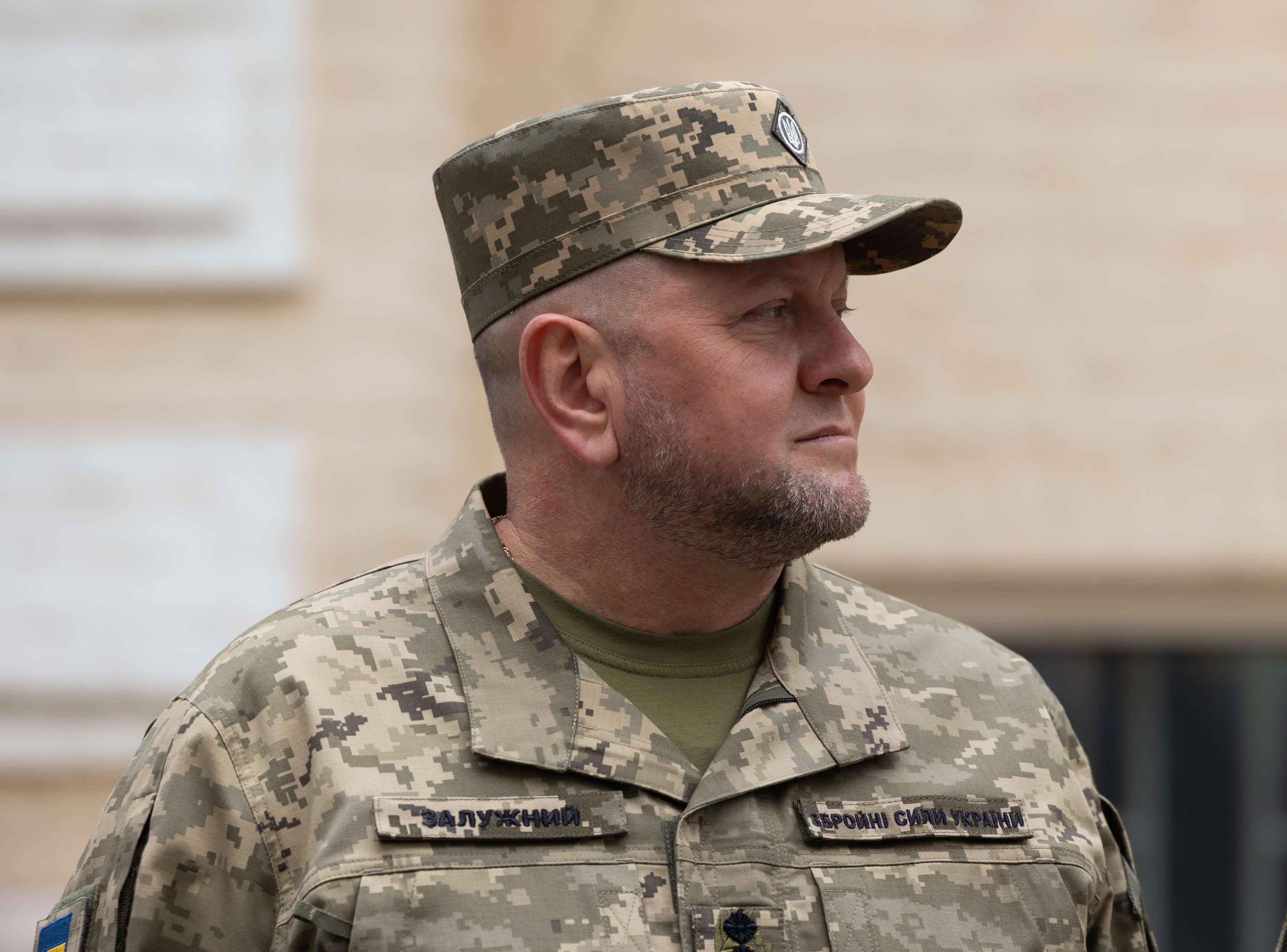 Kyiv, Ukraine, October 01 2023. Commander in Chief of the Ukrainian Armed Forces Valeriy Zaluzhnyi.
