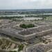 An aerial view of the Pentagon, Washington, D.C., May 11, 2021. (DOD photo by U.S. Air Force Staff Sgt. Brittany A. Chase)