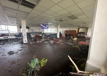 Massive Wave Damages U.S. Army Base in Marshall Islands
