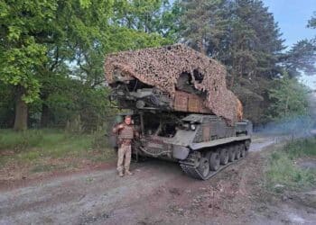 Photos Reveal Ukraine’s Use of “FrankenSAM” Missile Systems