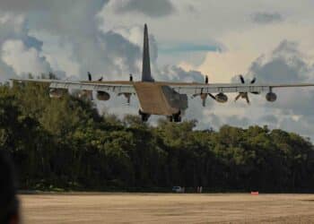 Marines Land Fixed-Wing Aircraft on Recertified WWII Airstrip in Peleliu