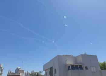 Hezbollah Fires 75 Rockets at Northern Israel Following Precision Strike Targeting Weapons Depot