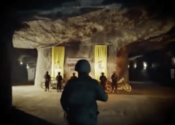 Hezbollah Video Shows Massive Underground Missile Facility & Tunnel Network
