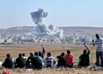 U.S.-Led Coalition Deploys 70-Truck Convoy to Construct Military Base in SDF-Held Kobani