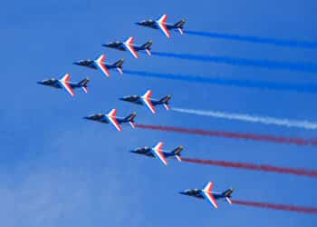 French Air Force Display Jets Collide During Rehearsal Near Saint-Dizier