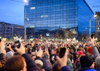 Serbian Police Use Sonic Cannon Against Student Protesters in One of Country’s Largest Demonstrations