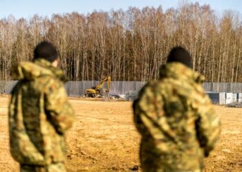 Viral Video Shows Polish Border Guards Stopping Migrants Breaching Belarus Border
