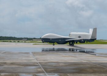 US Spy Drone ‘MQ-4C’ Allegedly Retreats After Encounter with Iranian Fighter Jets Near Iranian Airspace