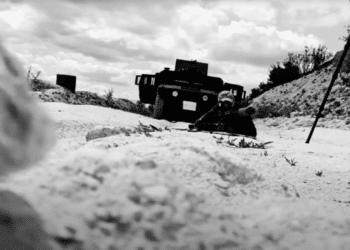 Ukrainian Sniper Group Claims 1,700-Meter Kill of Russian Soldier Inside Armored Vehicle