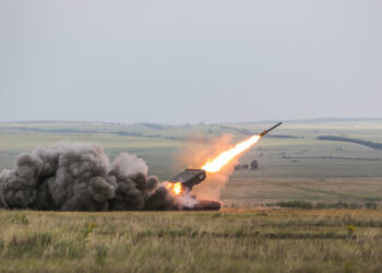 Video Shows Ukrainian Drone Strike Wiping Out Russian TOS-1A Rocket System