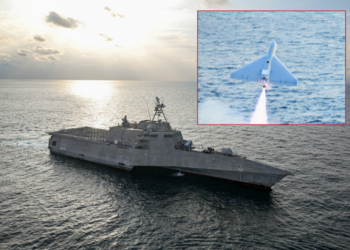 US Navy Launches One-Way Attack Drone From Ship at Sea for First Time