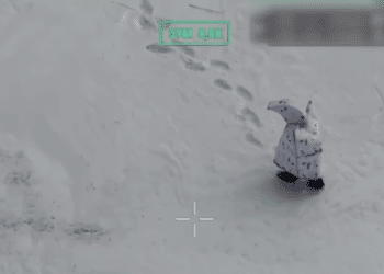 Russian Troops in ‘Penguin’ Camouflage Killed by Ukrainian Drone Strike