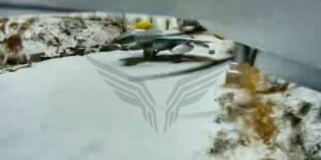 Russia’s Rubicon Drone Unit Strikes Decoy F-16 at Ukrainian Airfield