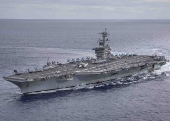 USS Abraham Lincoln Conducts Live-Fire Drills in South China Sea