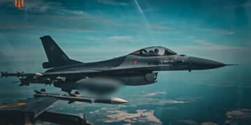 F-16 Pilot Guns Down Russian Shahed With Vulcan Cannon