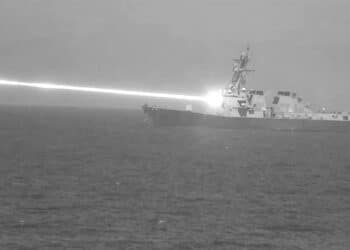 US Navy’s New Laser Weapon Downs Four Drones at Sea