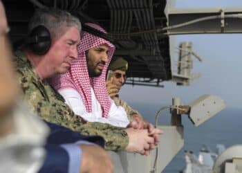 Trump Confirms MBS Is Pushing Him Toward Iran Escalation as Saudi Air Defenses Strain Under Attack