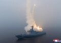 North Korea Conducts Second Cruise Missile Test from Choe Hyon Destroyer as U.S.-South Korea Drills Begin