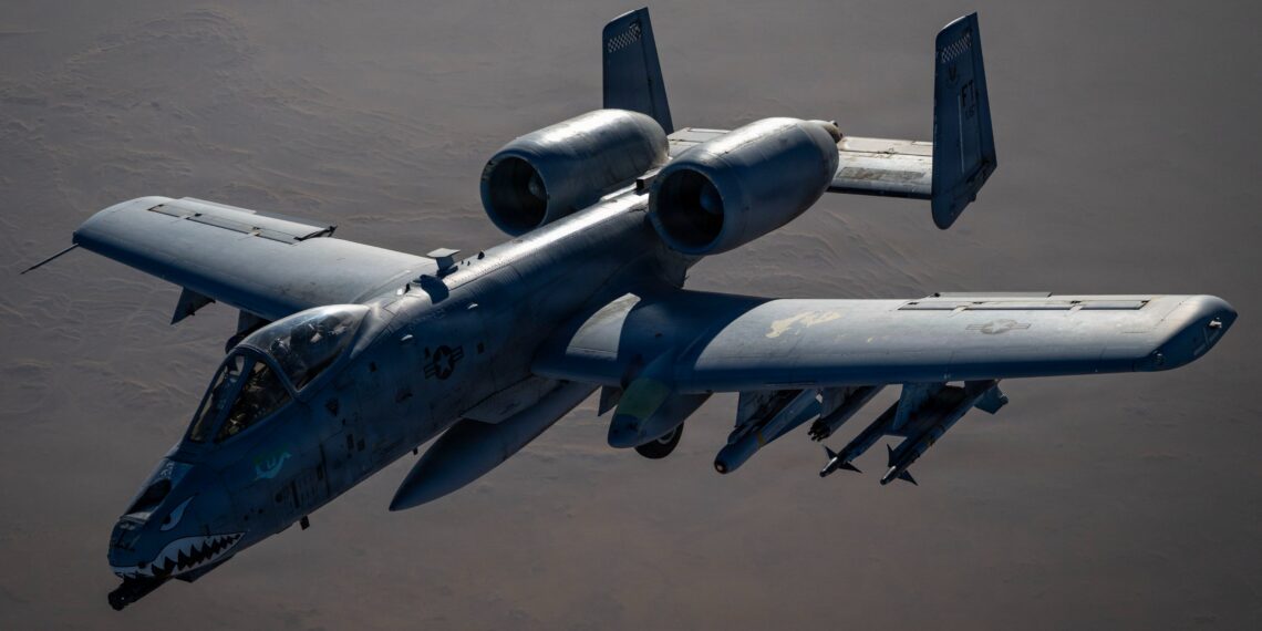 A-10C Thunderbolt IIs Flying Combat Missions Over Iraq in Support of Operation Epic Fury