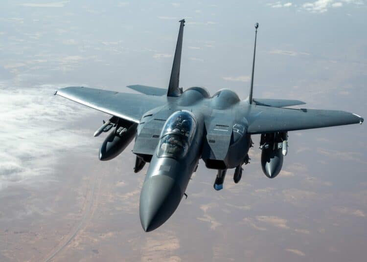 U.S. F-15E Shot Down Over Iran as CSAR Operations Search for Remaining Crew Member