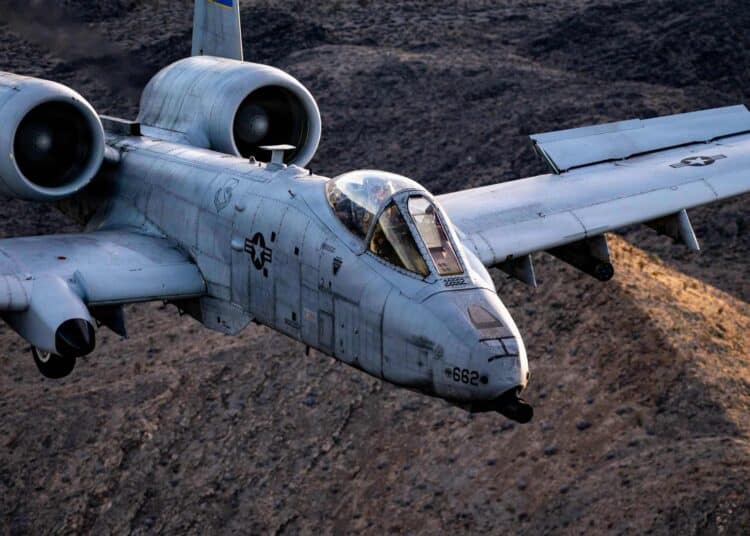 A-10 Warthog Crashes Near the Strait of Hormuz in Second Aircraft Loss of the Day