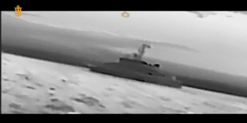 Ukrainian Sea Drones Strike FSB and Navy Guard Boats at Kerch Bridge
